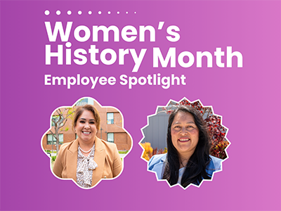 2024 Women's History Month EWDD Employee Spotlight on Rosa Penaloza and Yovana Perez